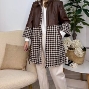 Abrigo pata de gallo