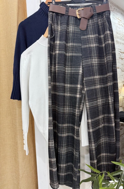 Pantalón Alexia cuadros - Imagen 2