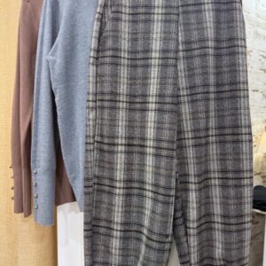 Pantalón Rober cuadros gris