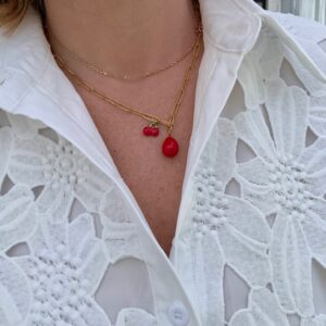 Collar cereza