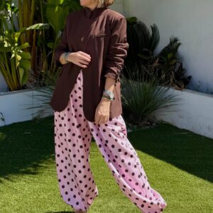 Chaqueta maxi botón