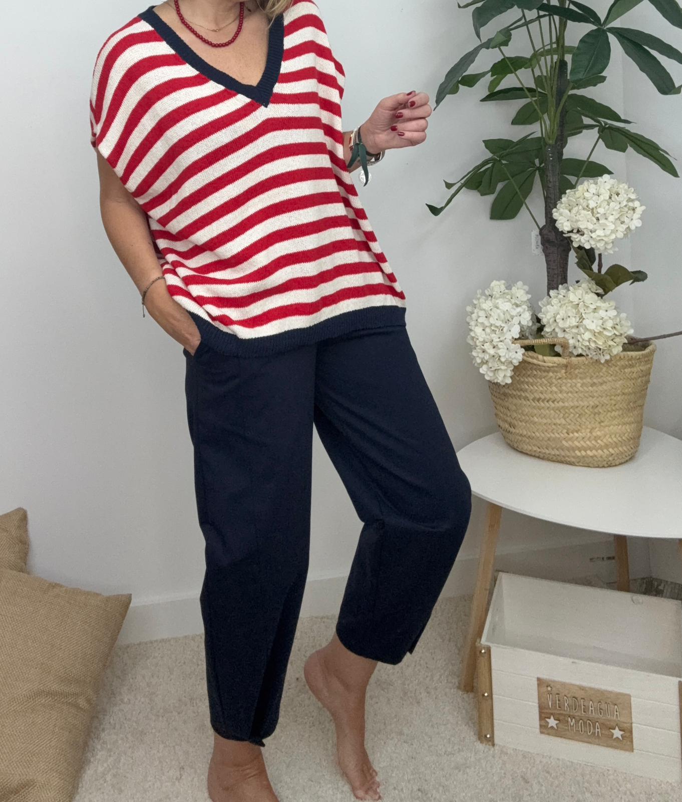 Pantalón Lidia marino