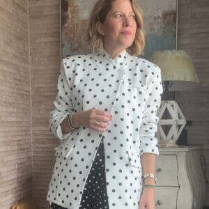Chaqueta Ática lunares