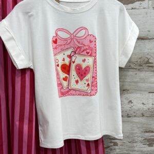 Camiseta cartas