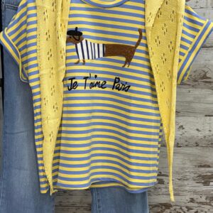 Camiseta Paris dog