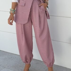 Pantalón Noa burdeos